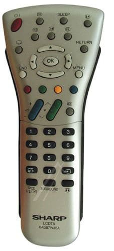 Daljinski upravljac za Sharp RRMCGA387WJSA