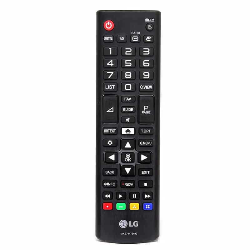 Télécommande De Rechange Pour Téléviseurs LG - Compatible AKB74475490, AKB75095334, Modèles 24LW341C, 32LH510B, Etc.