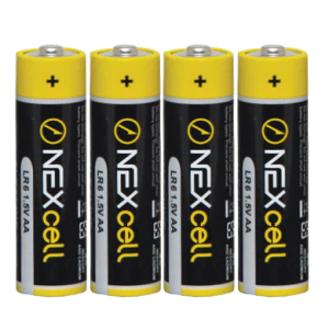 NEXcell Alkalne Baterije AA LR06 1.5v pakovanje od 4 komada