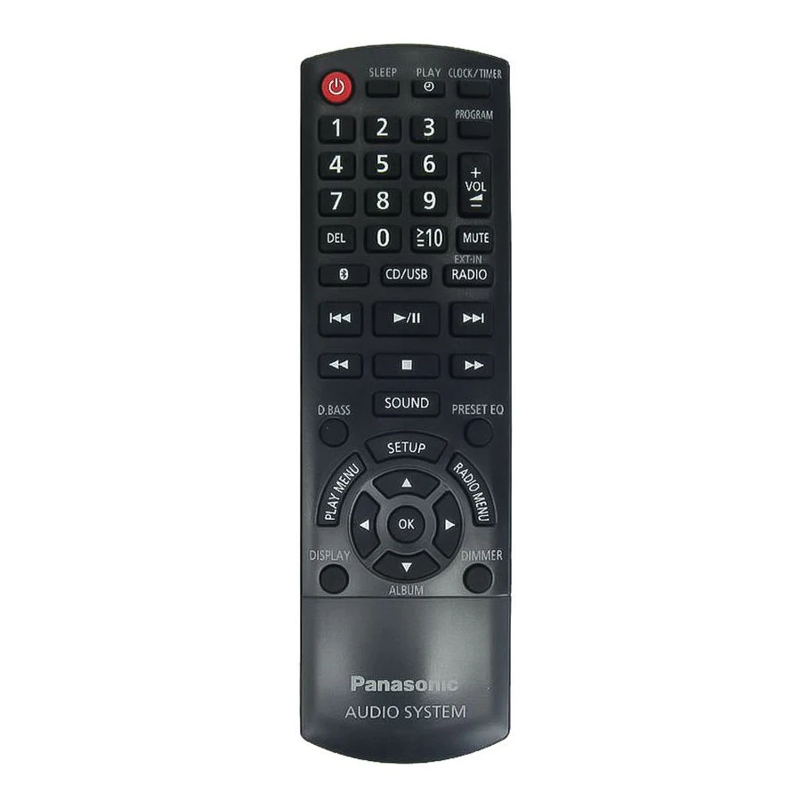 Daljinski upravljač Panasonic N2QAYB001101 SA-PMX70